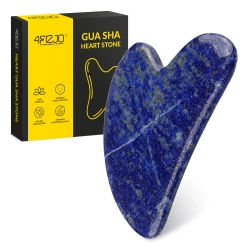 Klasyczny kamień Gua Sha z naturalnego lazurytu