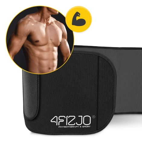 Neoprenowy pas wyszczuplający na brzuch z kieszonką L/XL