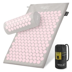 Mata do akupresury z poduszką klasyczna różowa