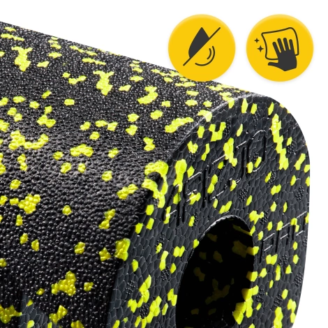 Wałek do masażu piankowy EPP 33 cm żółty