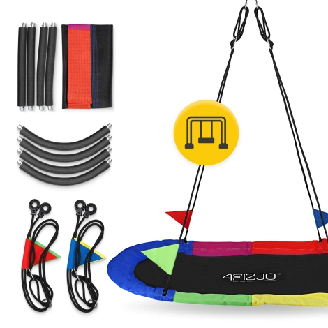 Huśtawka ogrodowa Bocianie Gniazdo dla dzieci 165 cm