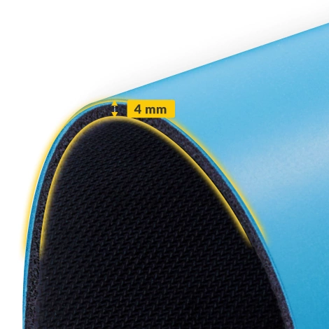 Mata do jogi i ćwiczeń antypoślizgowa 4 mm niebieska