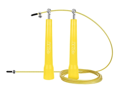 Skakanka z metalowymi łożyskami STANDARD+ żółta