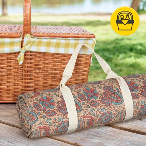 Koc piknikowy plażowy 200 x 150 cm orientalny