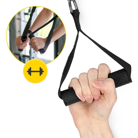 Uchwyty gumowe do wyciągu 2 szt.