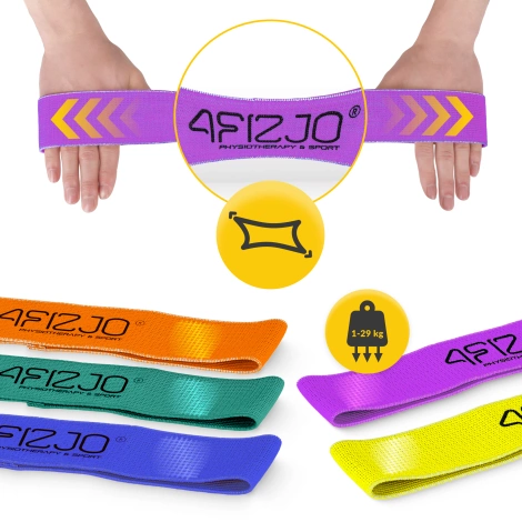 Zestaw 5 gum materiałowych FLEX BAND