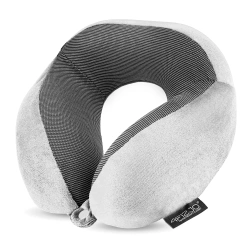Poduszka podróżna rogal do spania szary