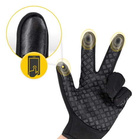 Rękawiczki do biegania termoaktywne M