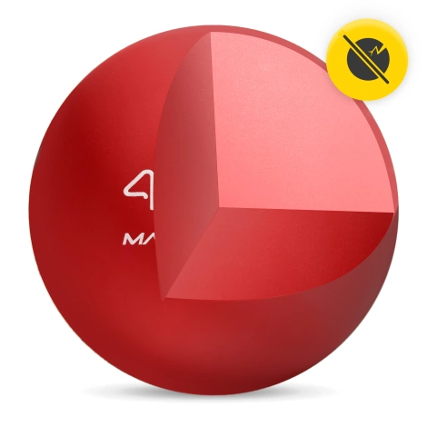 Piłka do masażu Lacrosse Massage Ball czerwona