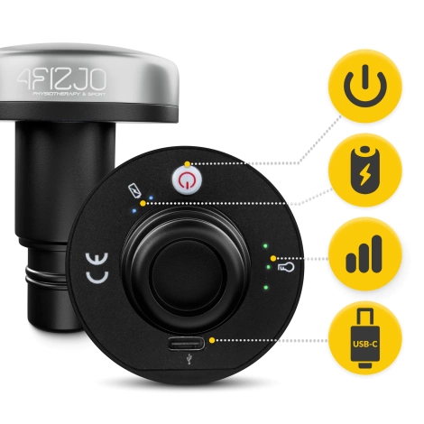 Końcówka rozgrzewająca do pistoletu masującego