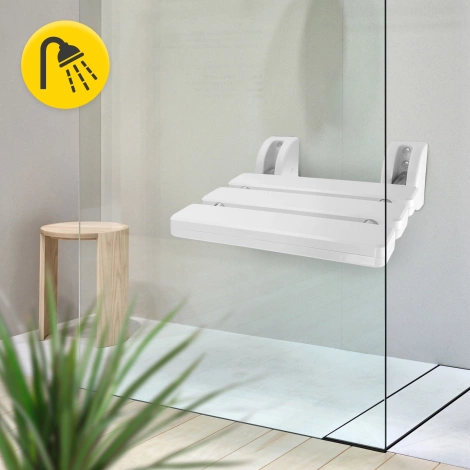 Krzesełko łazienkowe składane ścienne