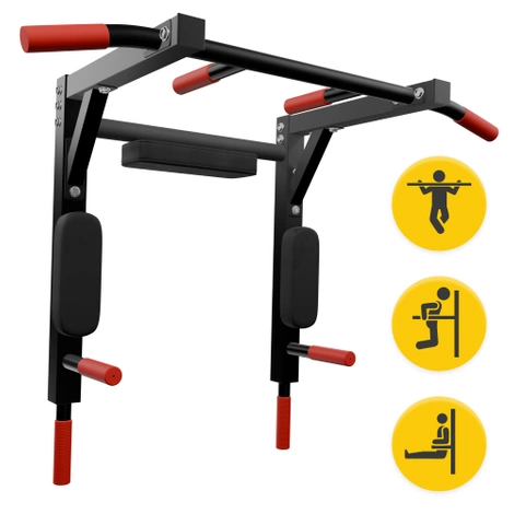 Drążek do podciągania na ścianę 2w1