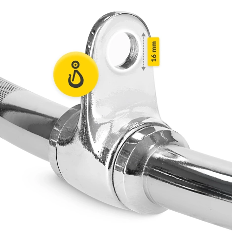 Drążek do wyciągu obrotowy łamany