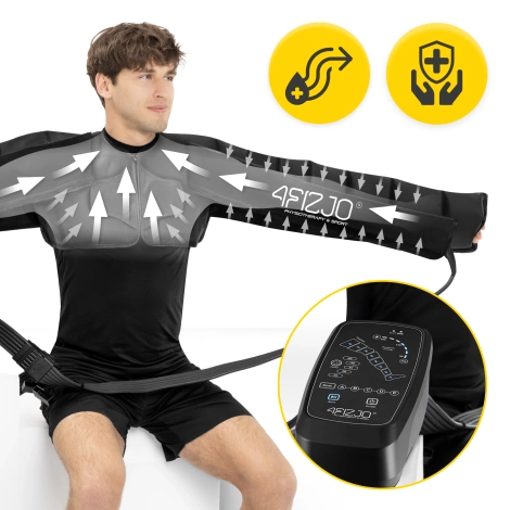 Podwójne rękawy do drenażu limfatycznego C8