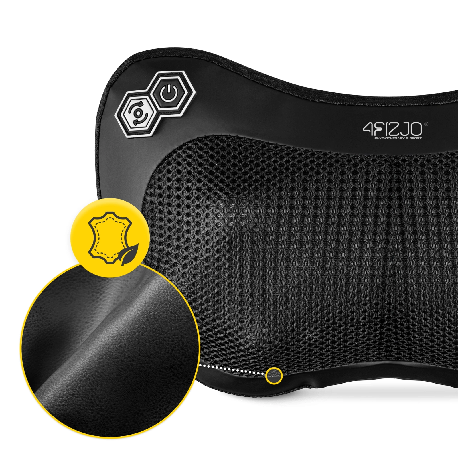 masazer shiatsu poduszka masujaca kark plecy ramiona nogi stopy do karku