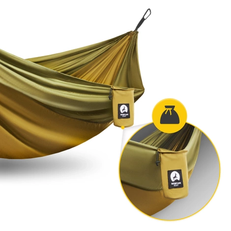 Hamak turystyczny jednoosobowy Mountain Goat