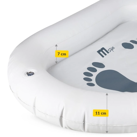 Dmuchany basenik do płukania stóp