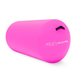 Dmuchany wałek gimnastyczny AIR BARREL 60 cm różowy