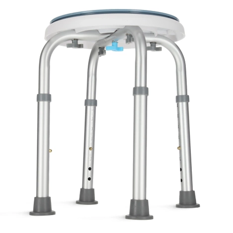 Obrotowy taboret pod prysznic