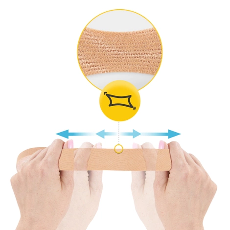 Taśma do biustu modelująca beżowa