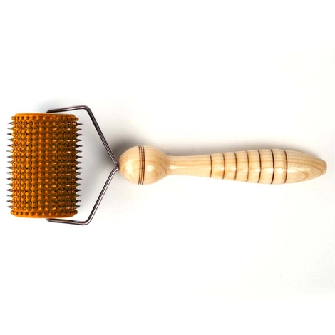 Wałek wieloigłowy do masażu Lyapko 3,5 bez niklu pomarańczowy