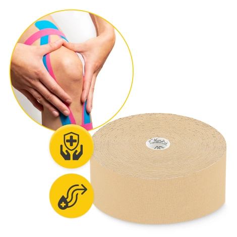 Taśma do kinesiotapingu 5 cm x 31 m