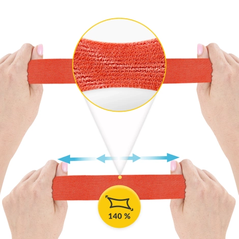 Taśma do kinesiotapingu 5 cm x 5 m