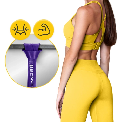 Zestaw 3 gum oporowych do ćwiczeń POWER BAND