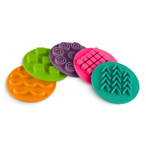 Dyski sensoryczne dla dzieci do zabawy 10 cm zestaw 10 sztuk