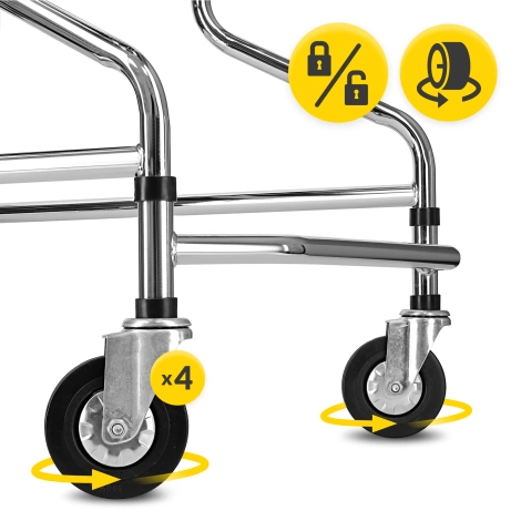 Balkonik rehabilitacyjny z podparciem