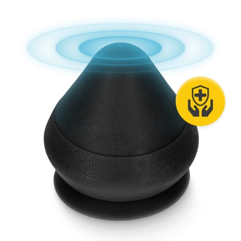 Stożek do masażu punktowego czarny