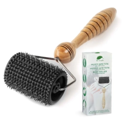 Wałek wieloigłowy do masażu Lyapko 3,5 bez niklu czarny