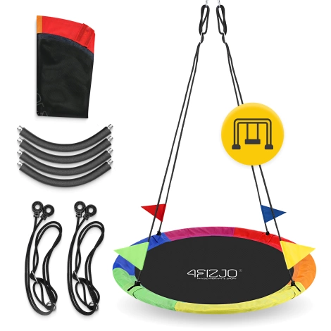 Huśtawka ogrodowa dla dzieci XXL Bocianie Gniazdo 120 cm