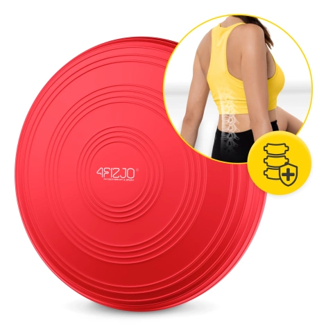 Poduszka sensomotoryczna MED+ 33 cm czerwona