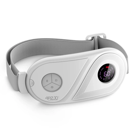 Pas menstruacyjny rozgrzewający na bóle miesiączkowe - biały