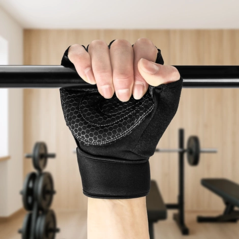Rękawiczki treningowe z usztywnieniem nadgarstka XL