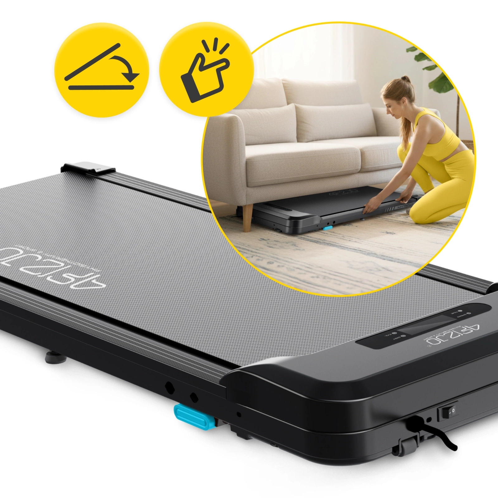 Elektryczna bieżnia składana do chodzenia MY-WALK