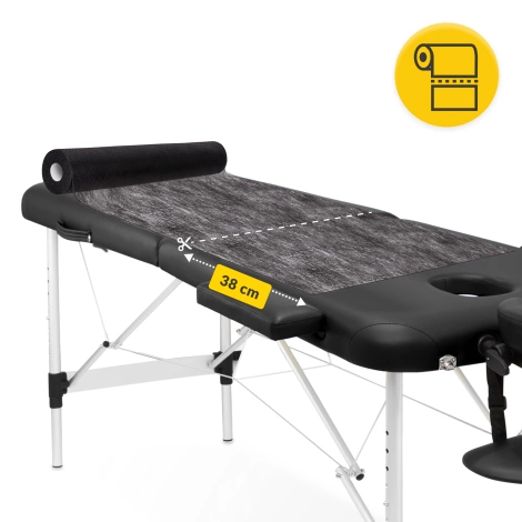 Podkład medyczny w rolce MED 60 cm x 50 m czarny