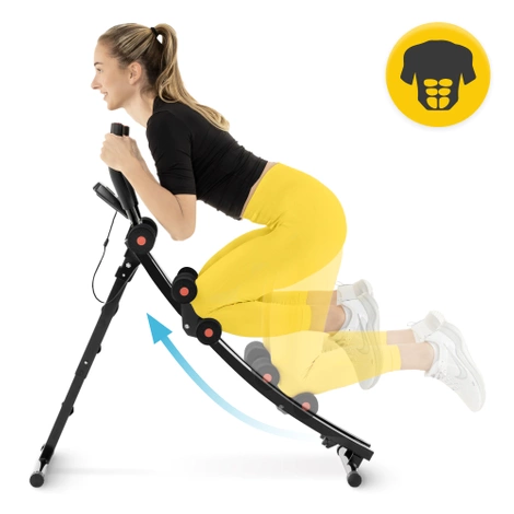 Trenażer mięśni brzucha składany