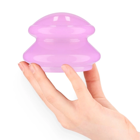 Silikonowe bańki chińskie 4 szt. MED+ różowe