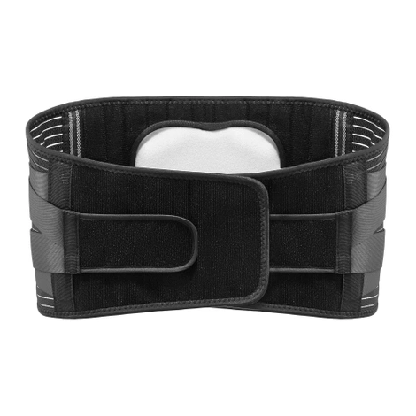 Pas ortopedyczny na kręgosłup lędźwiowy S czarny