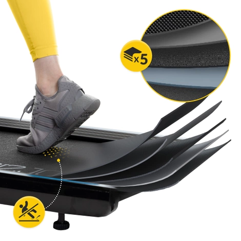 Elektryczna bieżnia domowa pod biurko TM SPEED