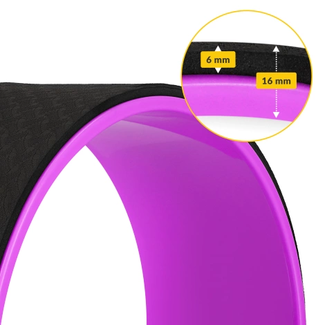 Koło do jogi DHARMA różowe