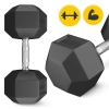 Hantel stalowy HEX 1 x 22,5 kg
