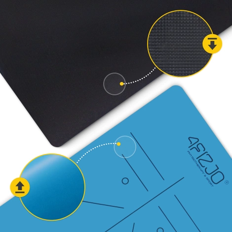 Mata do jogi i ćwiczeń antypoślizgowa 4 mm niebieska