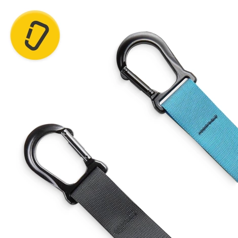 Pasy treningowe taśmy do ćwiczeń TRX niebieskie