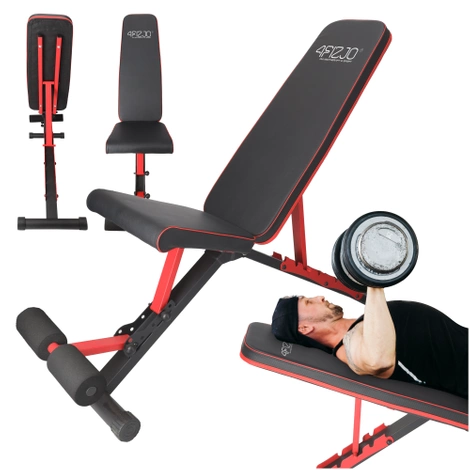 Ławeczka do ćwiczeń regulowana BARBELL BENCH PRO