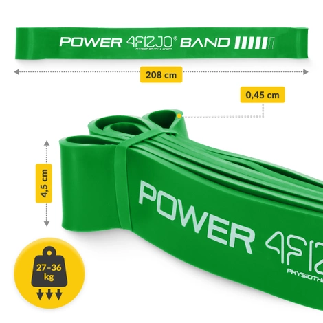 Guma oporowa do ćwiczeń POWER BAND 27-36 kg