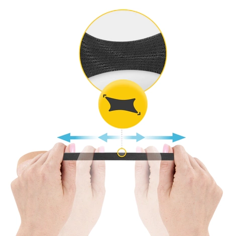 Taśma do kinesiotapingu 5 m x 1 cm