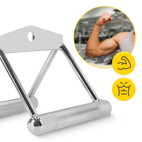 Podwójny uchwyt trójkątny do wyciągu